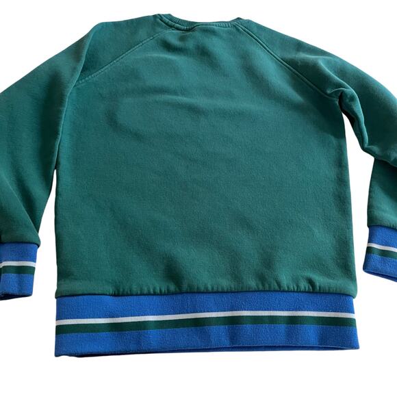 Colmar boys green patch applique sweatshirt size 8 - Picture 6 of 8